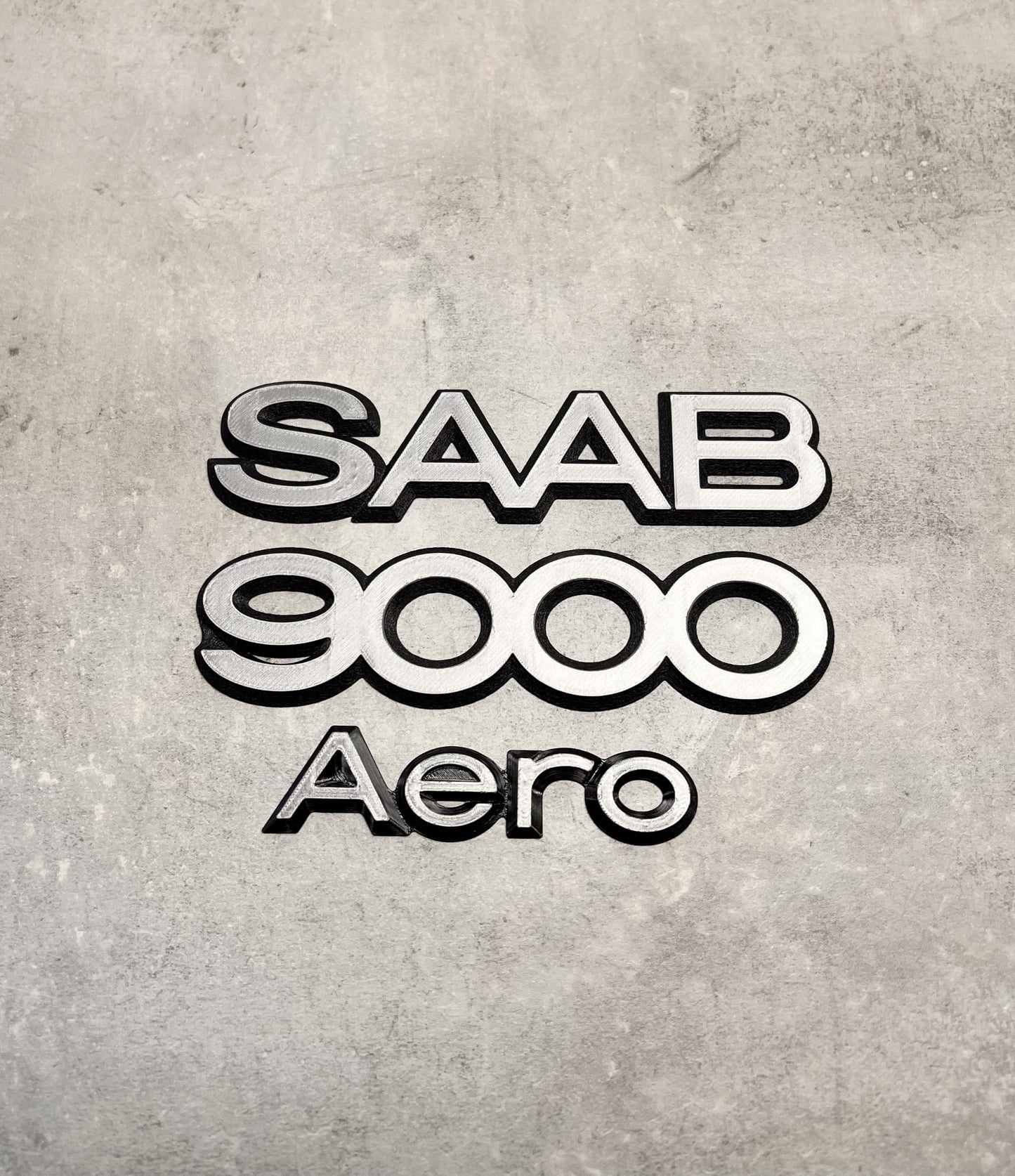 Emblem set 9000 Aero