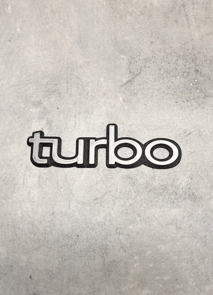 Emblem "turbo"
