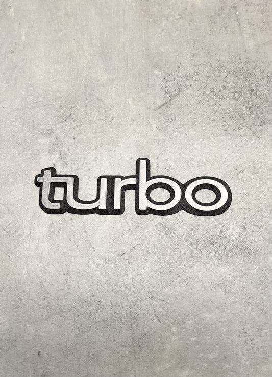 Emblem "turbo"
