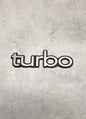 Emblem "turbo"