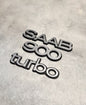 Emblem set Saab 900 turbo