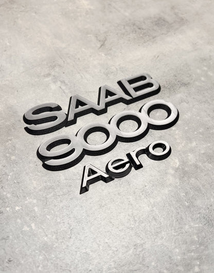 Emblem set 9000 Aero