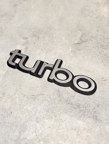 Emblem "turbo"