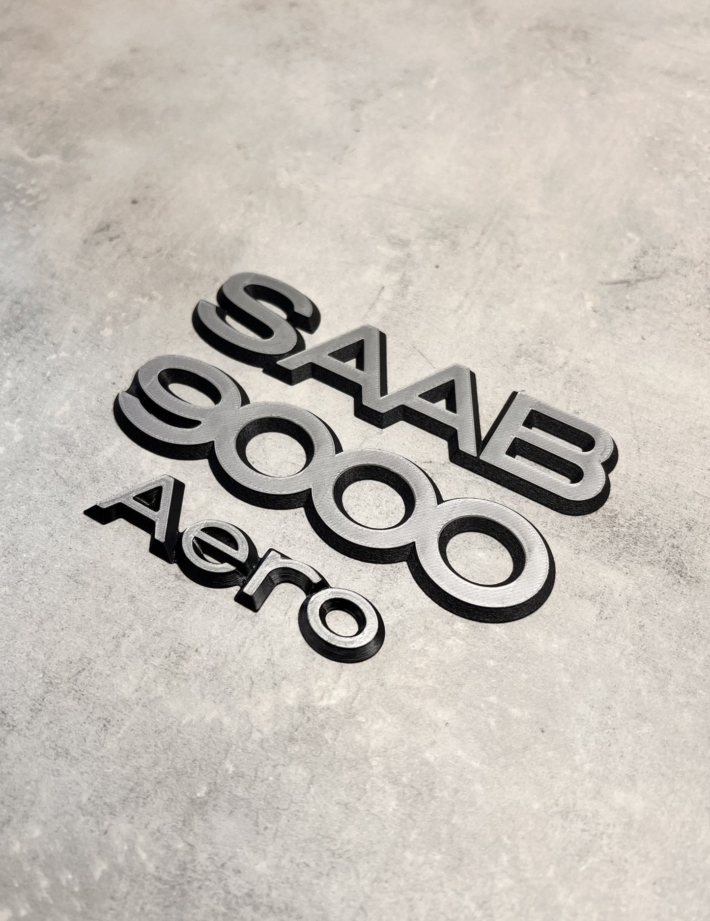 Emblem set 9000 Aero