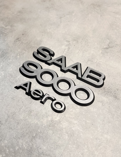 Emblem set 9000 Aero